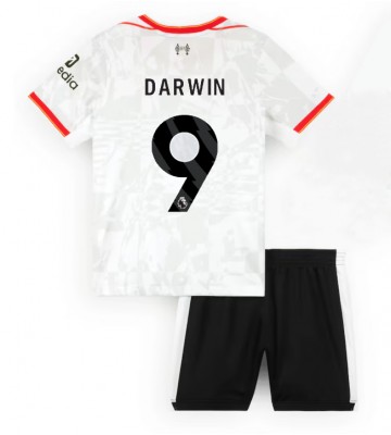 Liverpool Darwin Nunez #9 Tercera Equipación Niños 2024-25 Manga Corta (+ Pantalones cortos)